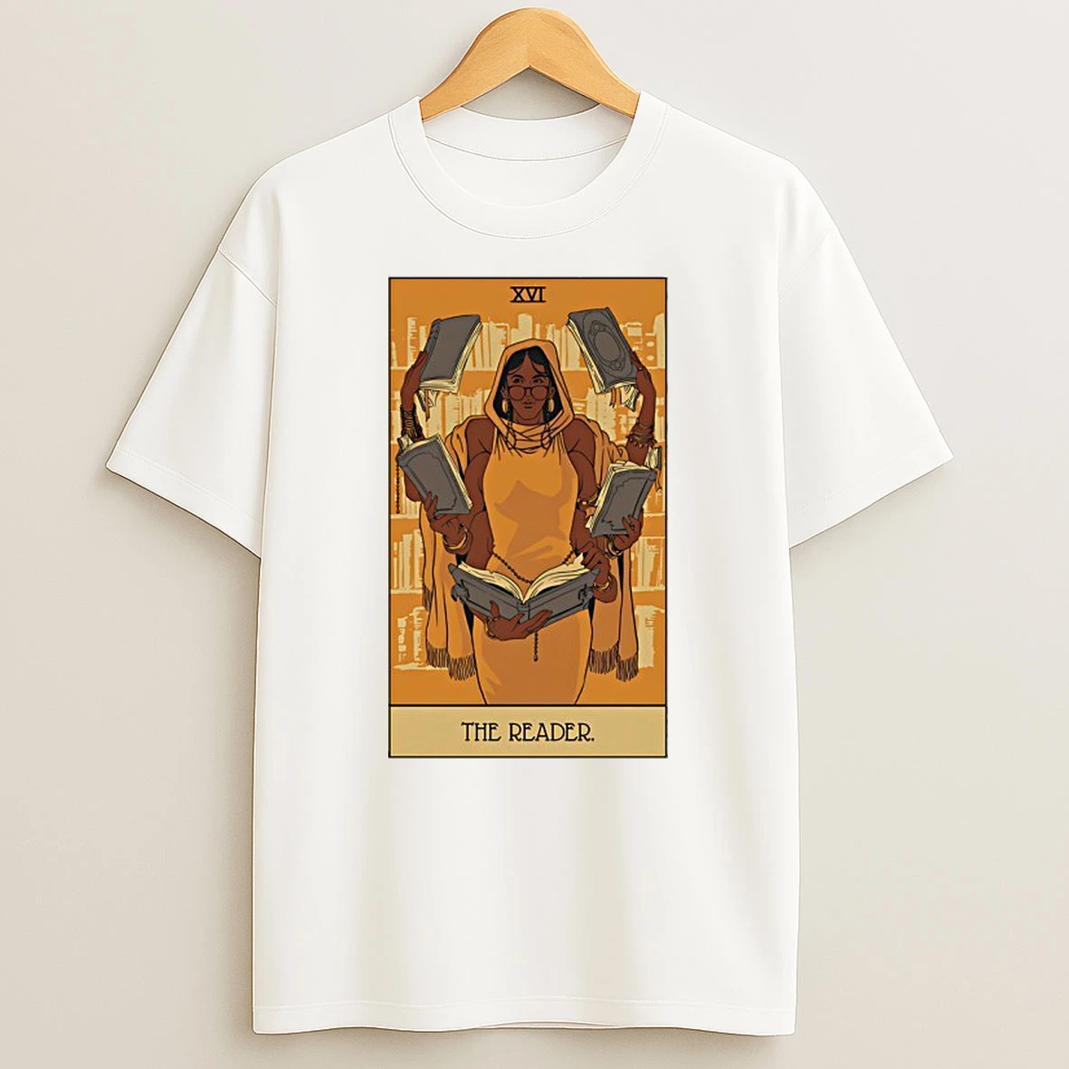The Reader The Modern Witch Tarot T Shirt