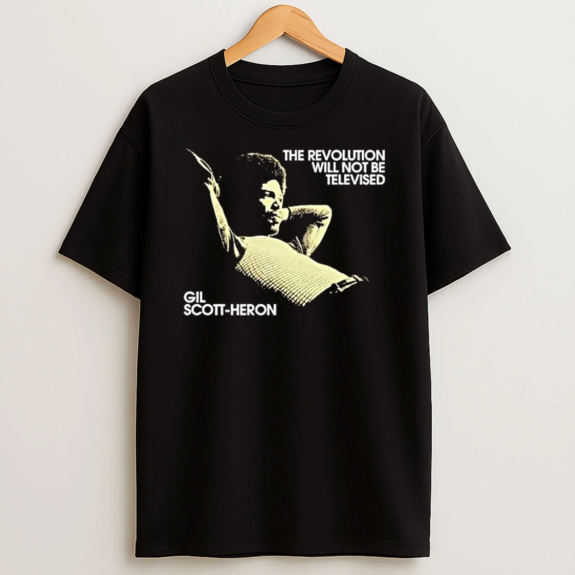 The Revolution Will Not Be Televised Gil Scott Heron T Shirt