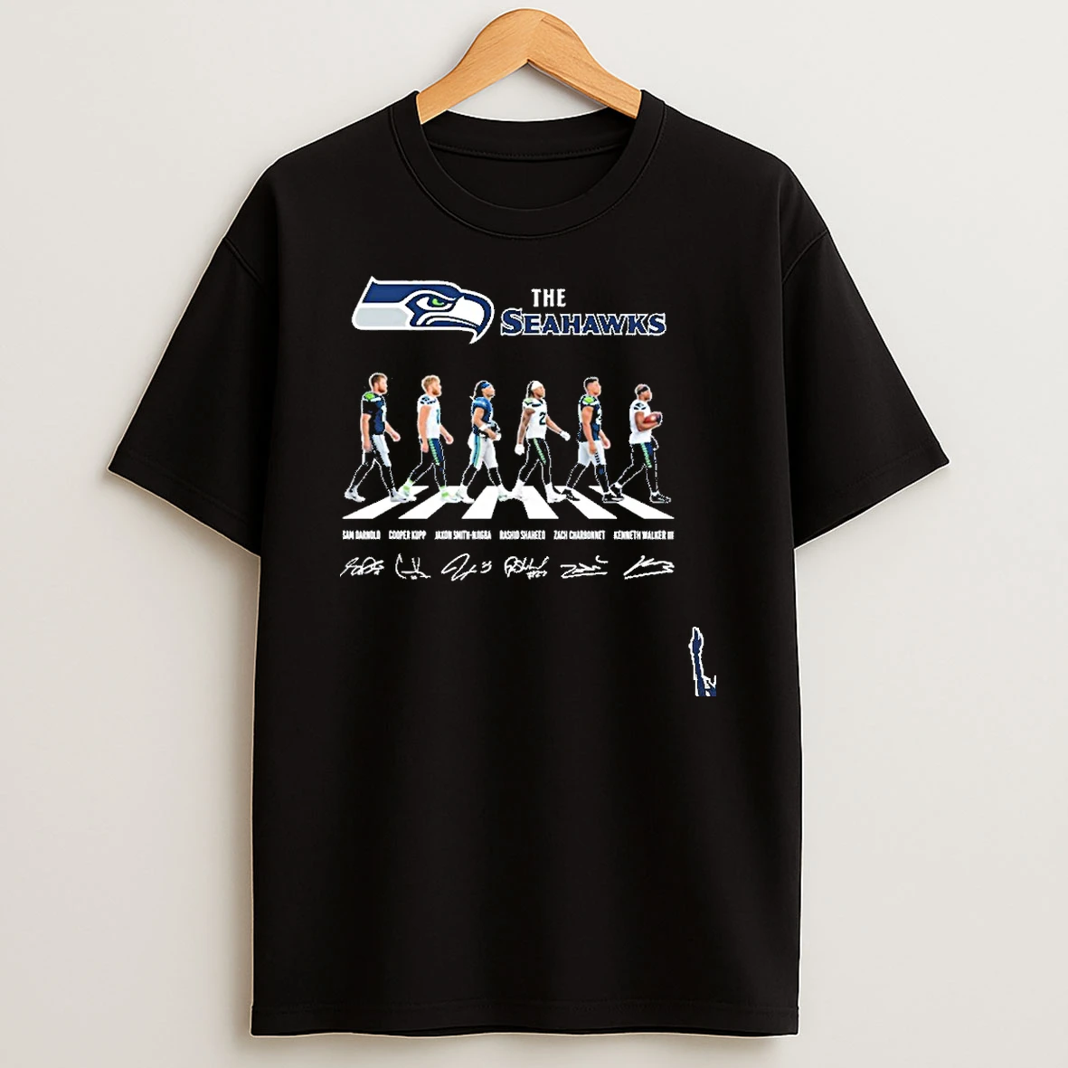 The Seattle Seahawks Abbey Road Super Bowl Lx T Shirt