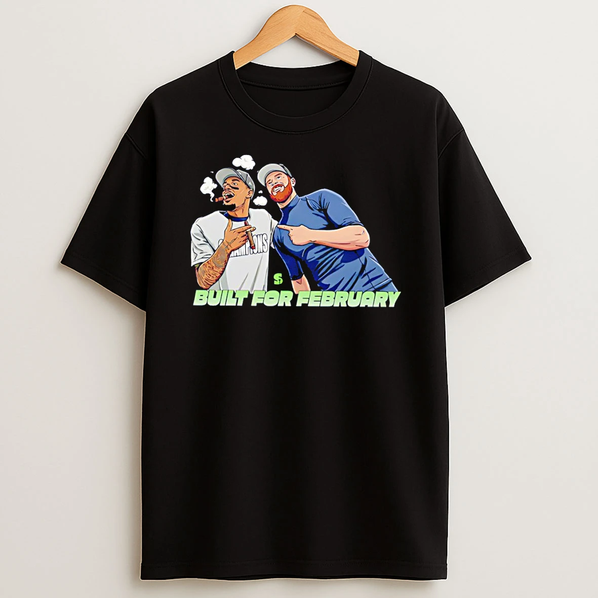 The Seattle Seahawks Built For February T Shirt