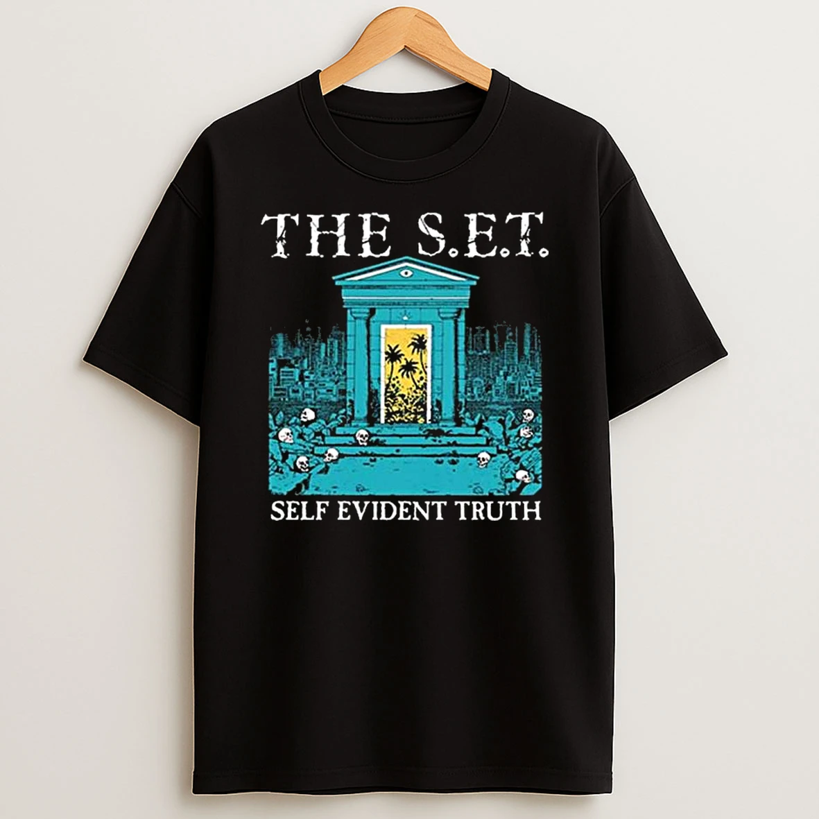 The Set Flatspot Records Self Evident Truth T Shirt