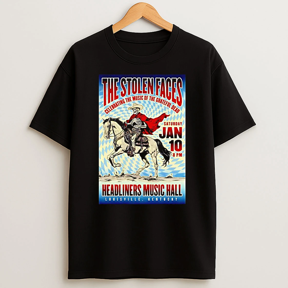 The Stolen Faces Jan 10th 2026 Headliners Music Hall Louisville Ky T Shirt