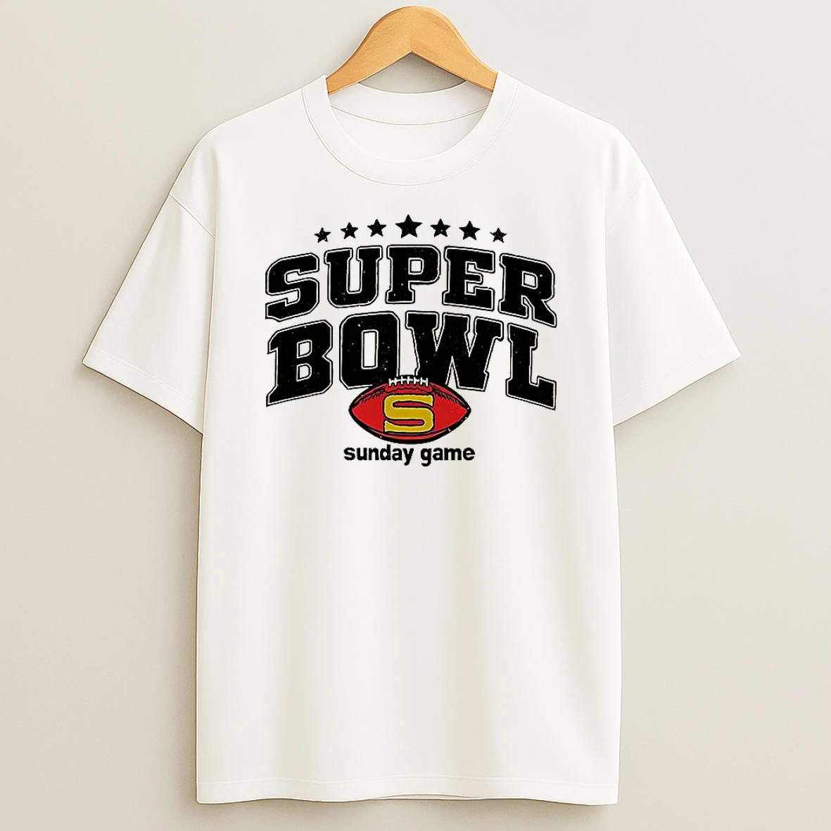 The Sunday Bowl Sunday Game Logo T Shirt
