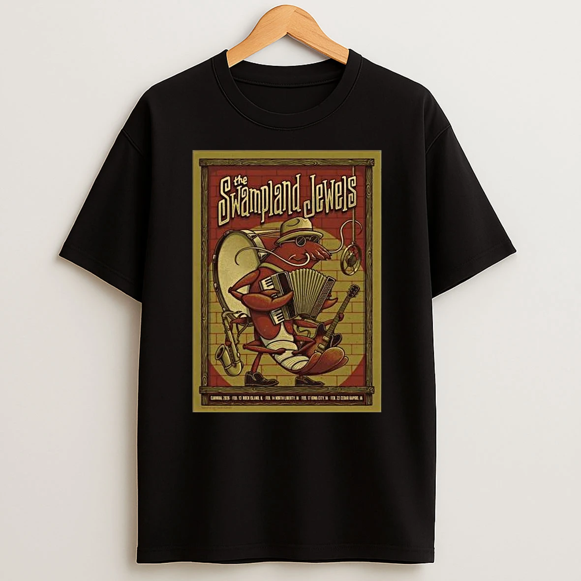The Swampland Jewels Tour February 2026 T Shirt