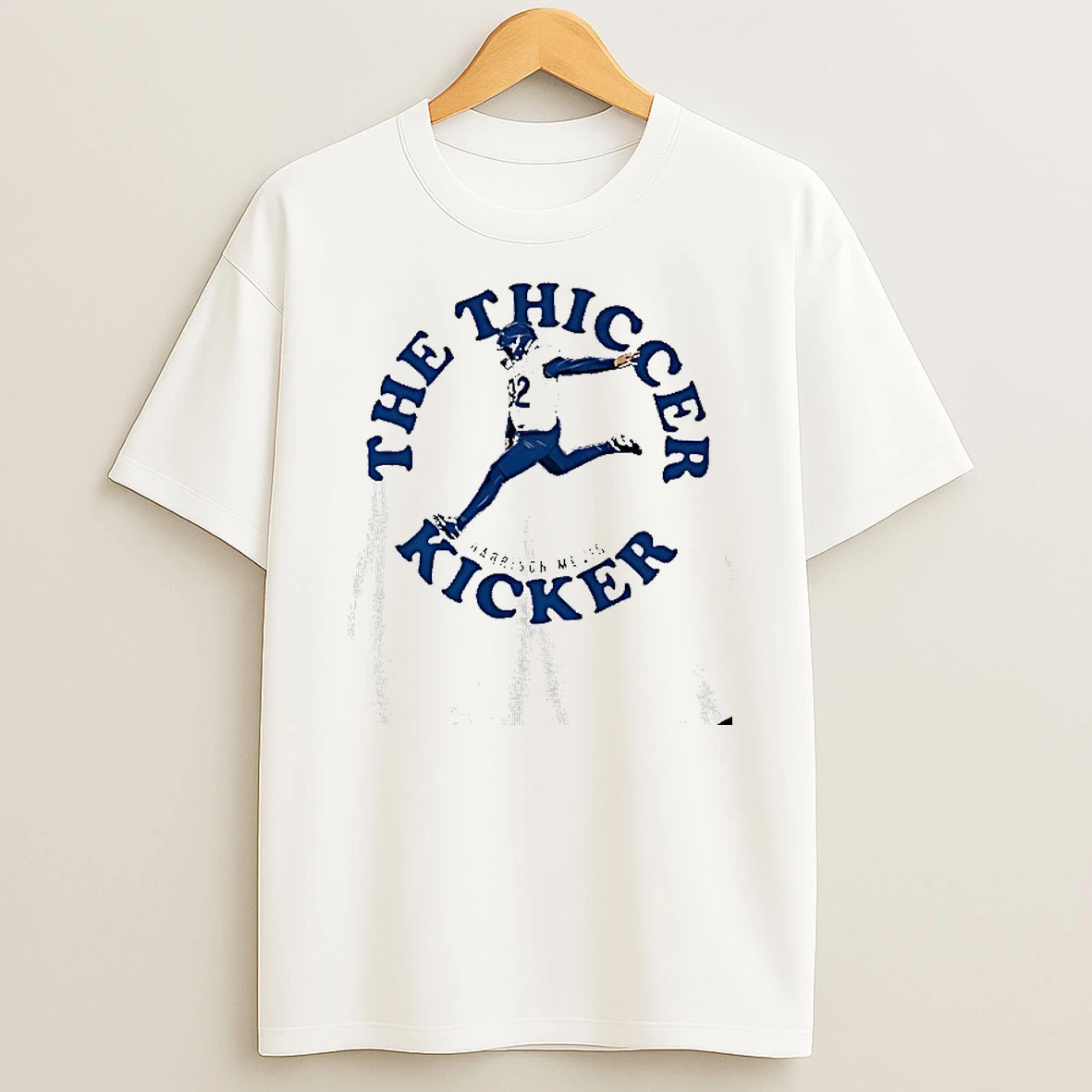 The Thiccer Kicker Harrison Mevis Los Angeles Rams T Shirt