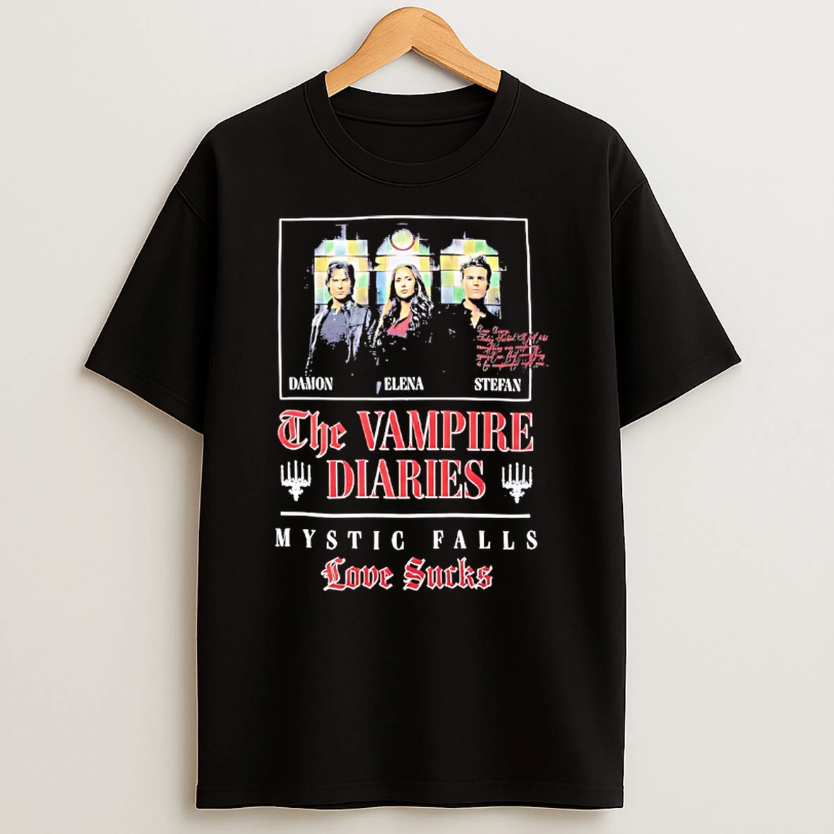 The Vampire Diaries Love Sucks T Shirt