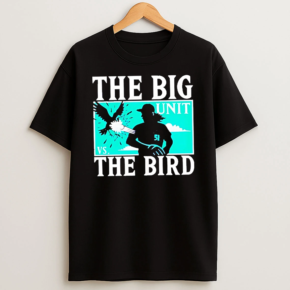 The Big Unit The Bird Card T Shirt