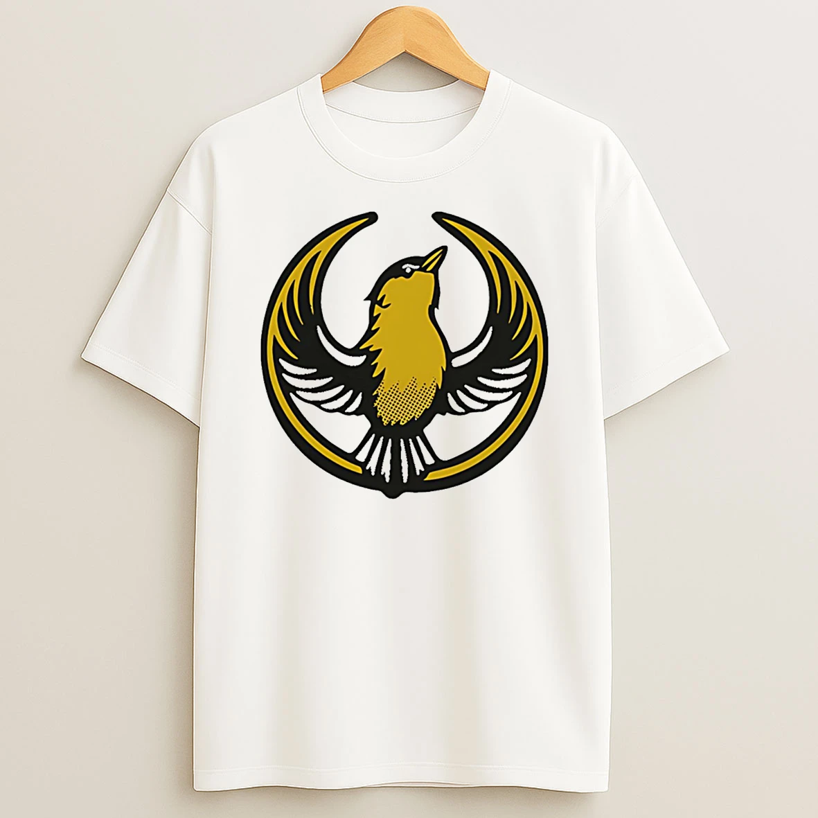 The Creator Of The Rebel Goldfinch Alliance Logo T Shirt
