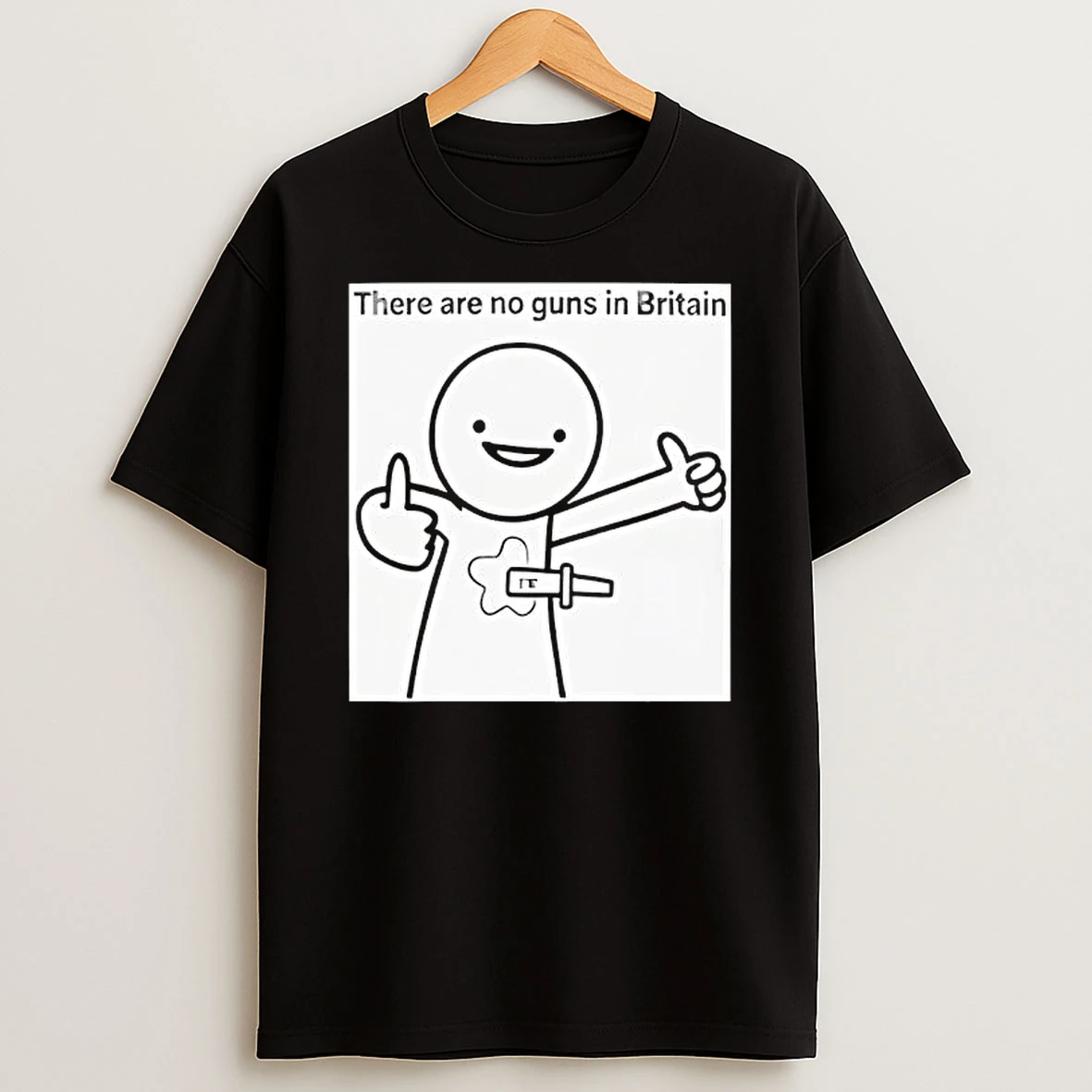 There Are No Guns In Britain 2026 T Shirt