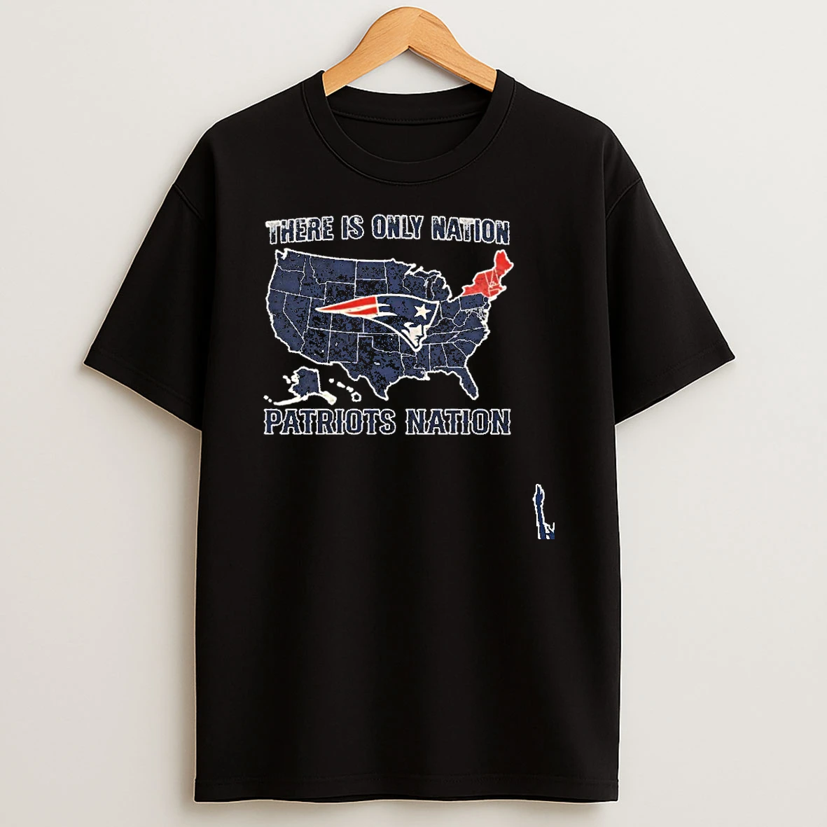 There Is Only Nation Map Patriots Nation T Shirt