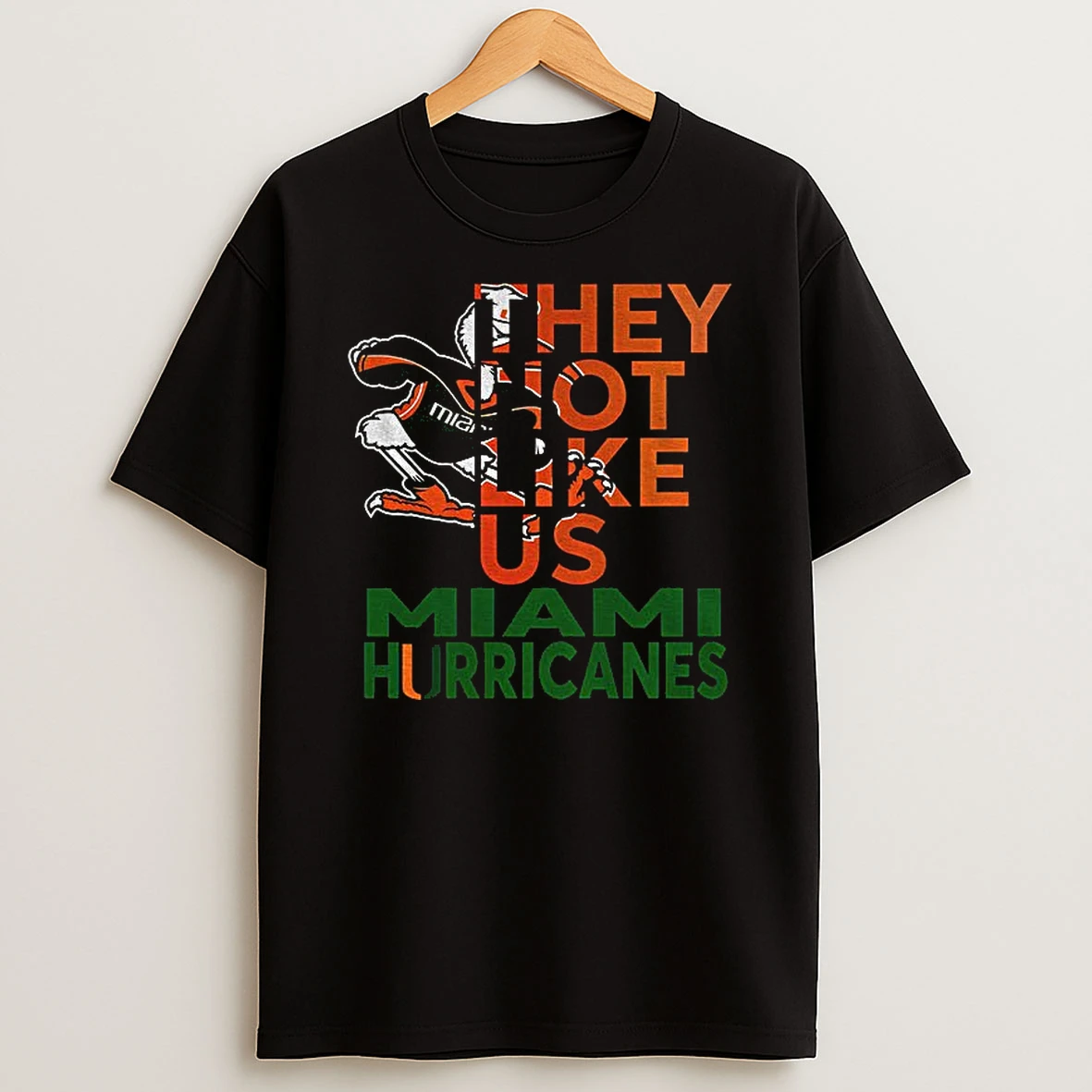 They Not Like Us Miami Hurricane T Shirt