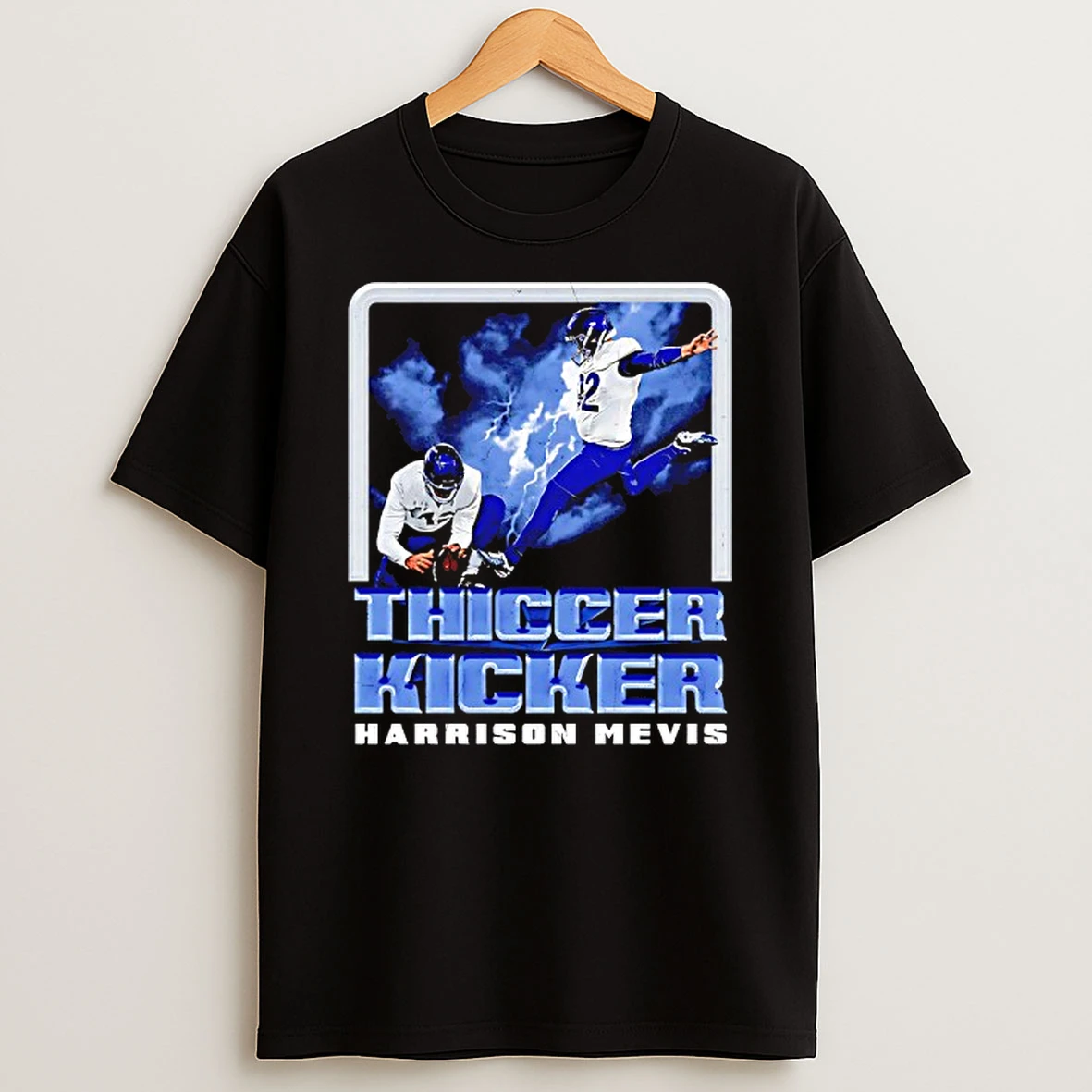 Thiccer Kicker Harrison Mevis Los Angeles Rams Football T Shirt