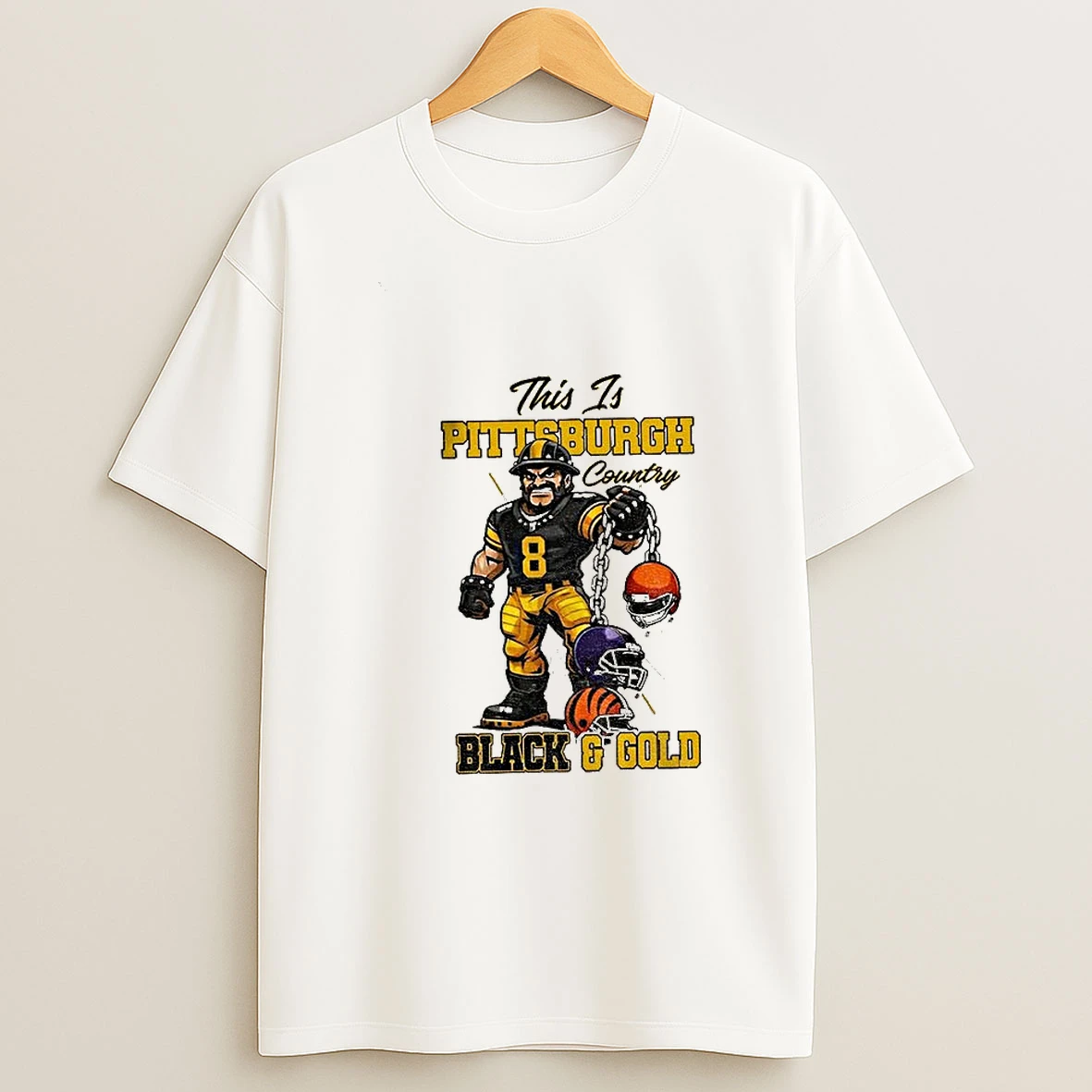 This Is Pittsburgh Country Black And Gold Afc North Champs T Shirt