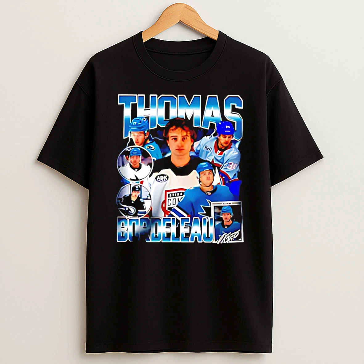 Thomas Bordeleau Nhl Graphic Signature T Shirt