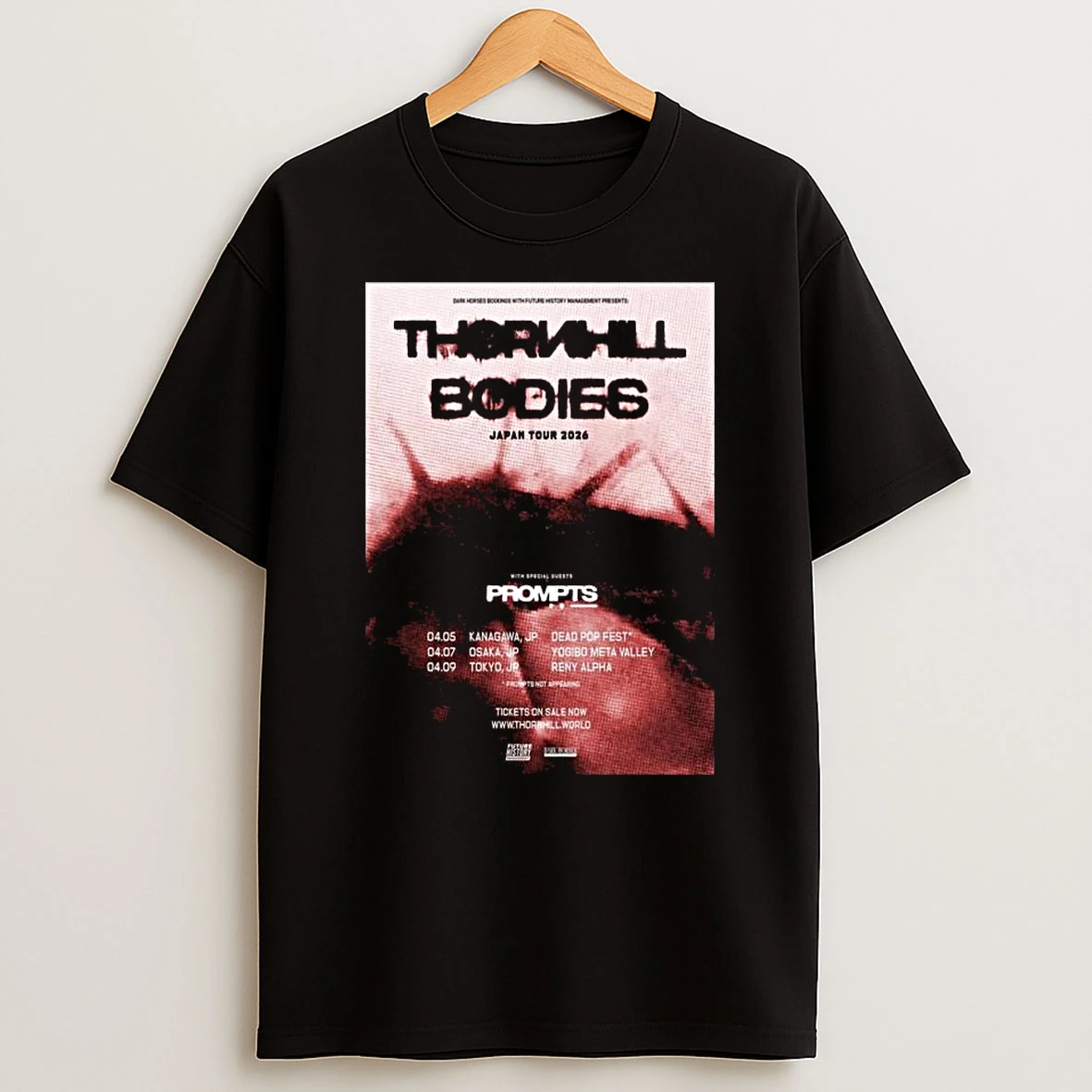 Thornhill Bodies Japan Tour 2026 T Shirt