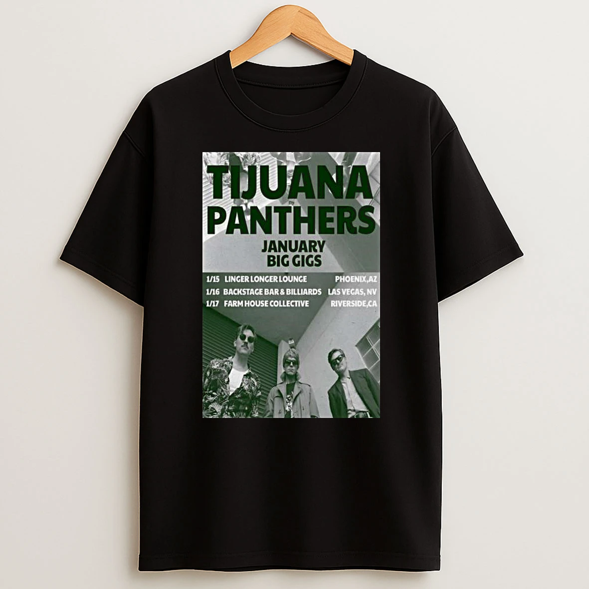 Tijuana Panthers Big Gigs Phoenix Az Jan 15 2026 T Shirt