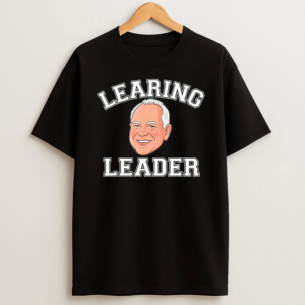Tim Walz Learning Leader T Shirt