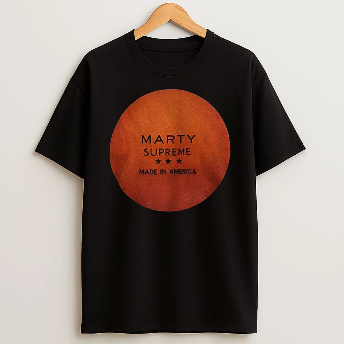 Timothee Chalamet Marty Supreme Orange Ping Pong Made In America T Shirt
