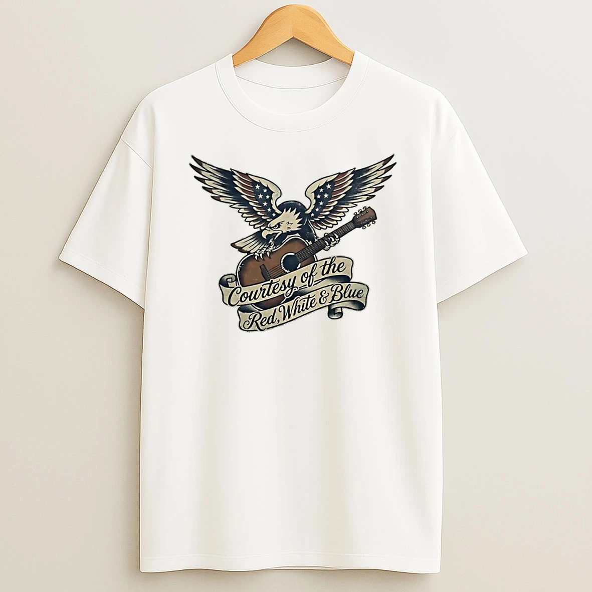 Toby Keith Courtesy Of The Red White And Blue Circle T Shirt