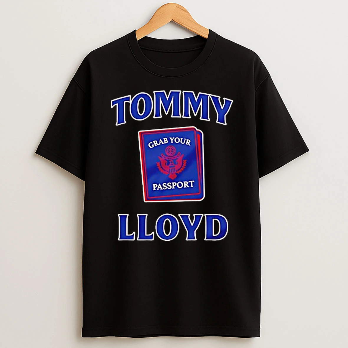 Tommy Lloyd Grab Your Passport T Shirt