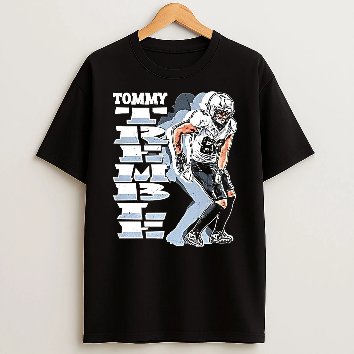 Tommy Tremble Carolina Panthers Nfl Dance Shadow T Shirt