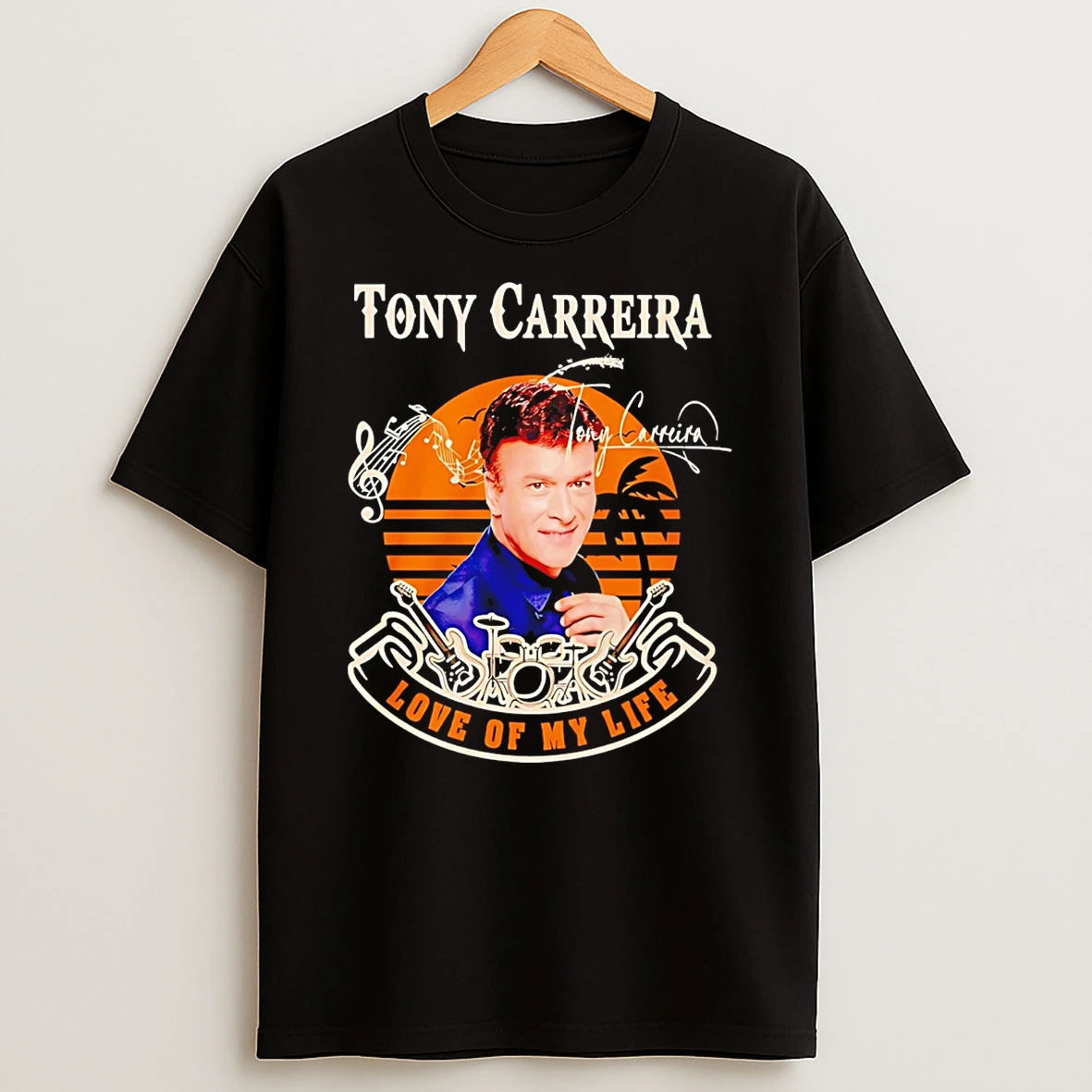 Tony Carreira Love Of My Life Retro T Shirt