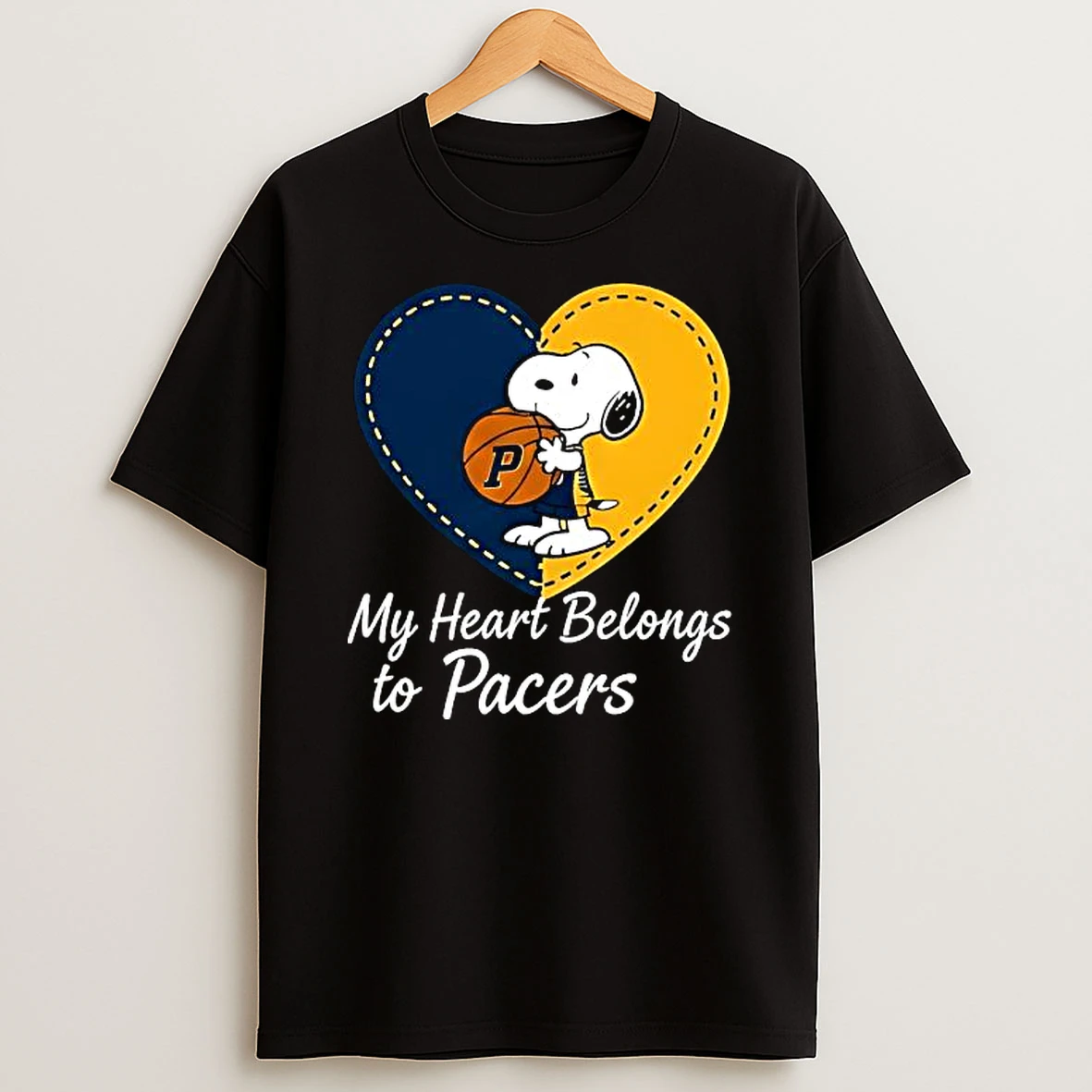 Top Indiana Pacers X Snoopy Cartoon Valentine 2026 T Shirt