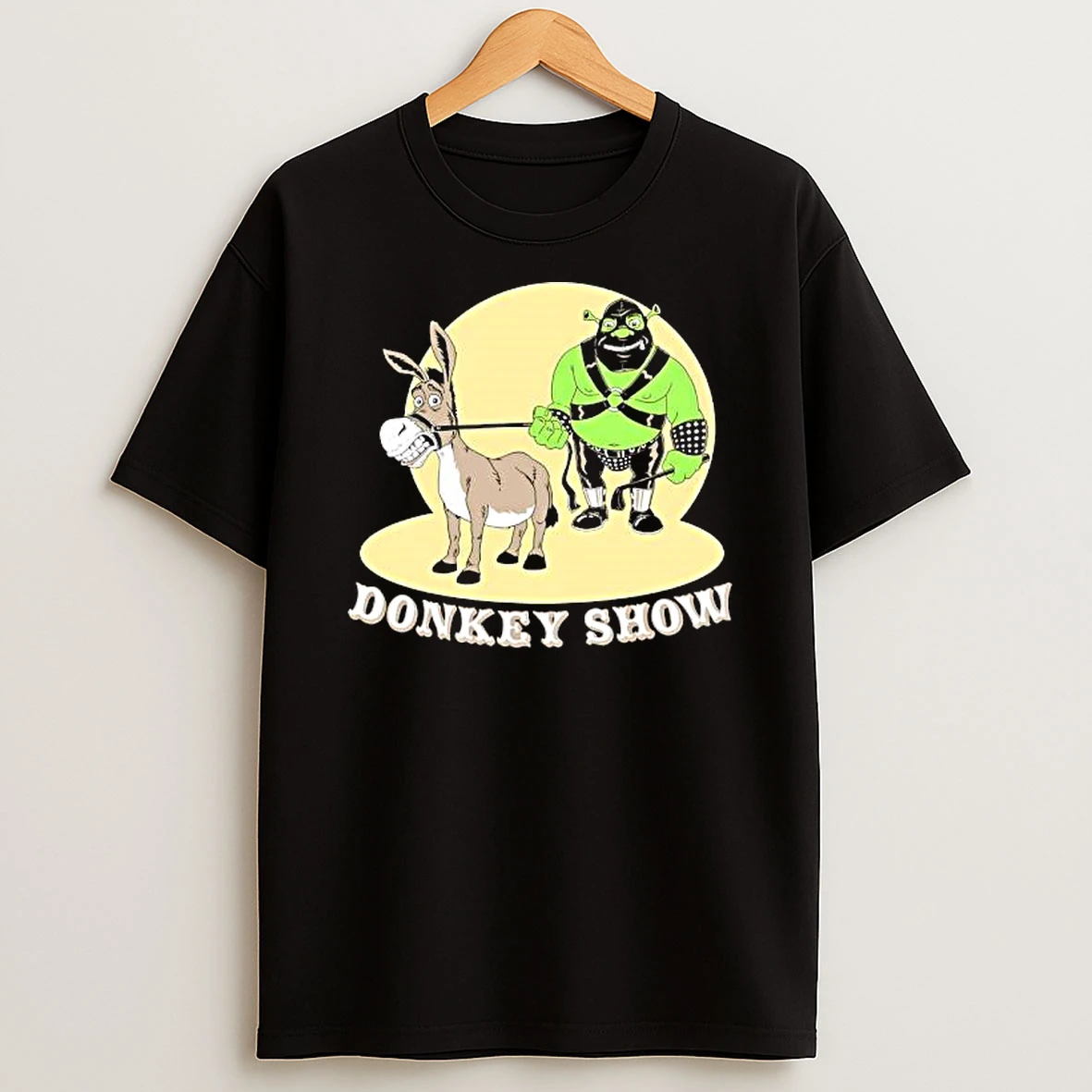 Top Shrek Donkey Show Cartoon T Shirt