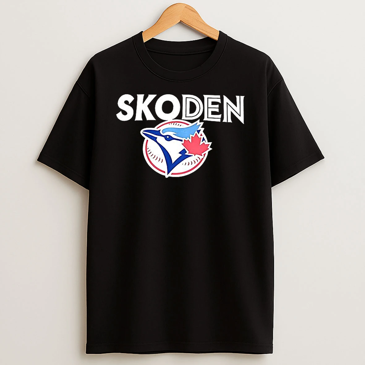 Toronto Blue Jays Mlb Skoden Logo T Shirt