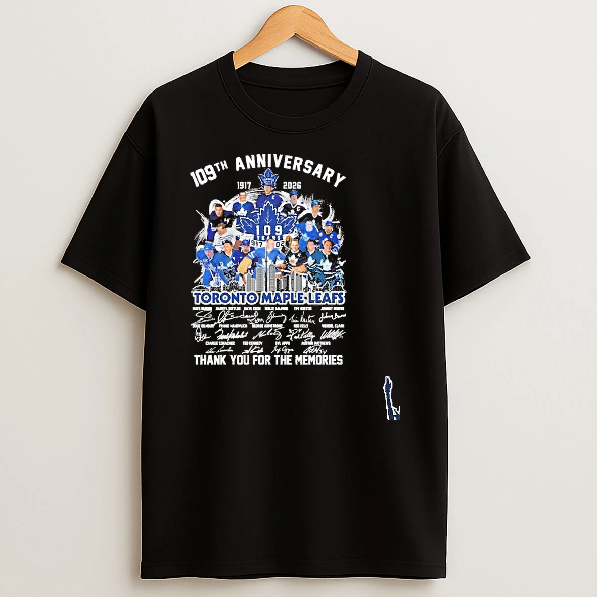 Toronto Maple Leafs Team 109th Anniversary 1917 2026 T Shirt