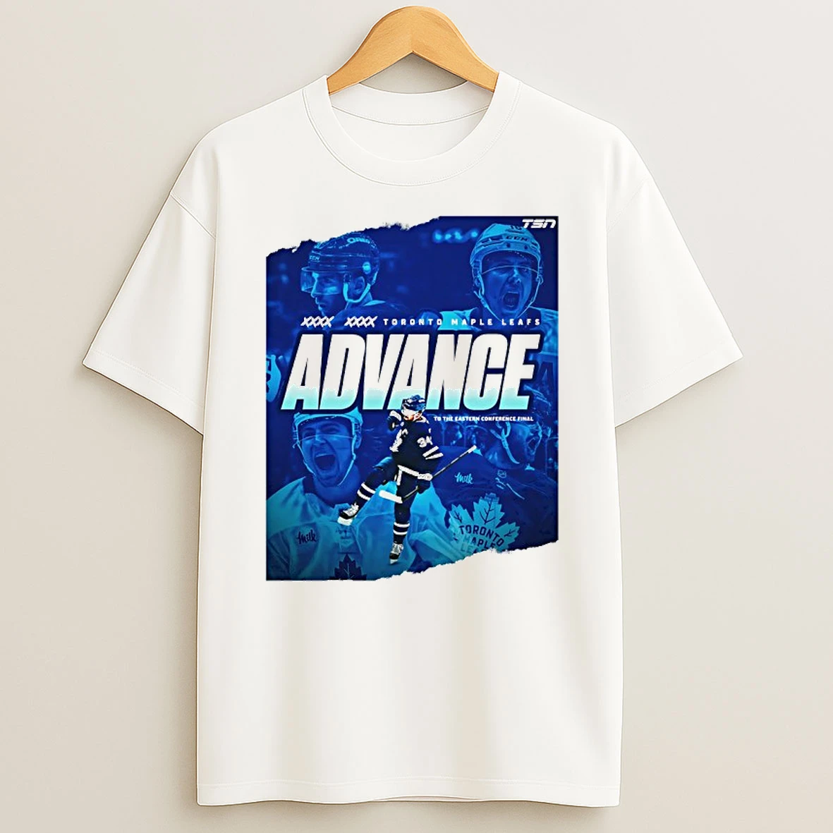 Toronto Maple Leafs Advance To The Eastern Conference Final T Shirt