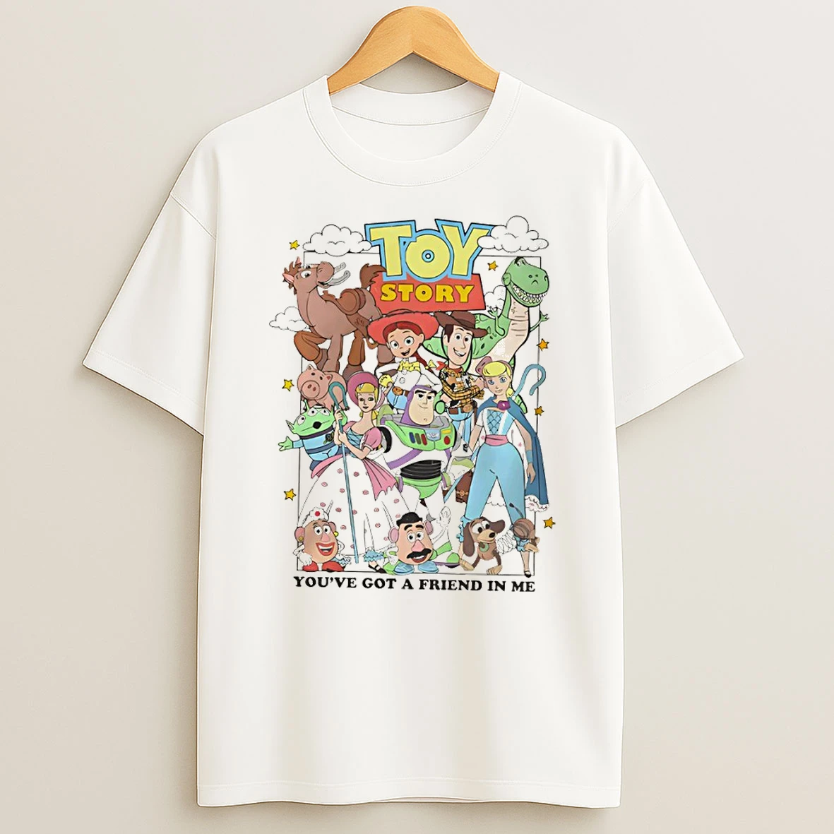 Toy Story Youve Got A Friend In Me Vintage T Shirt