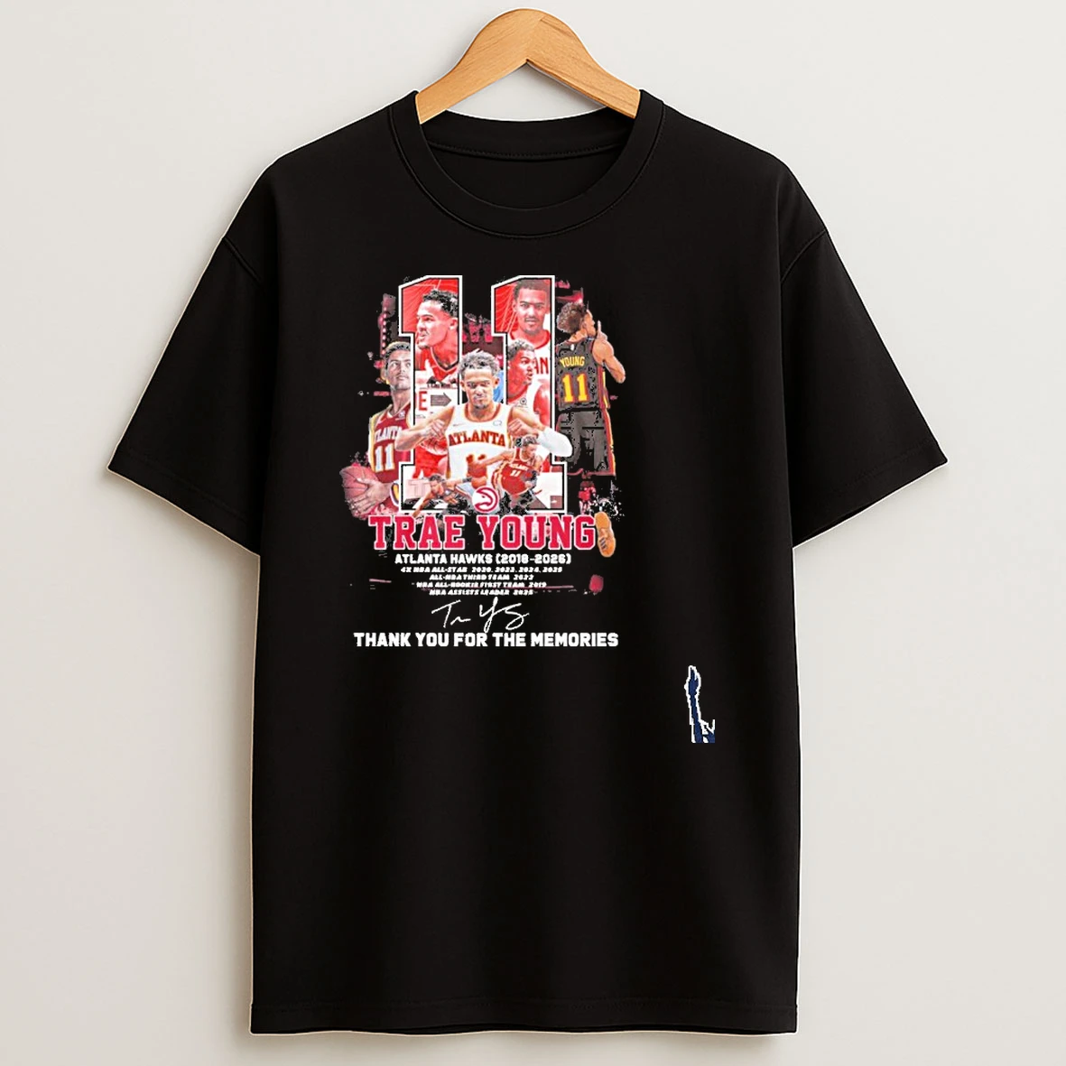 Trae Young Atlanta Hawks 2018 2026 Thank You T Shirt
