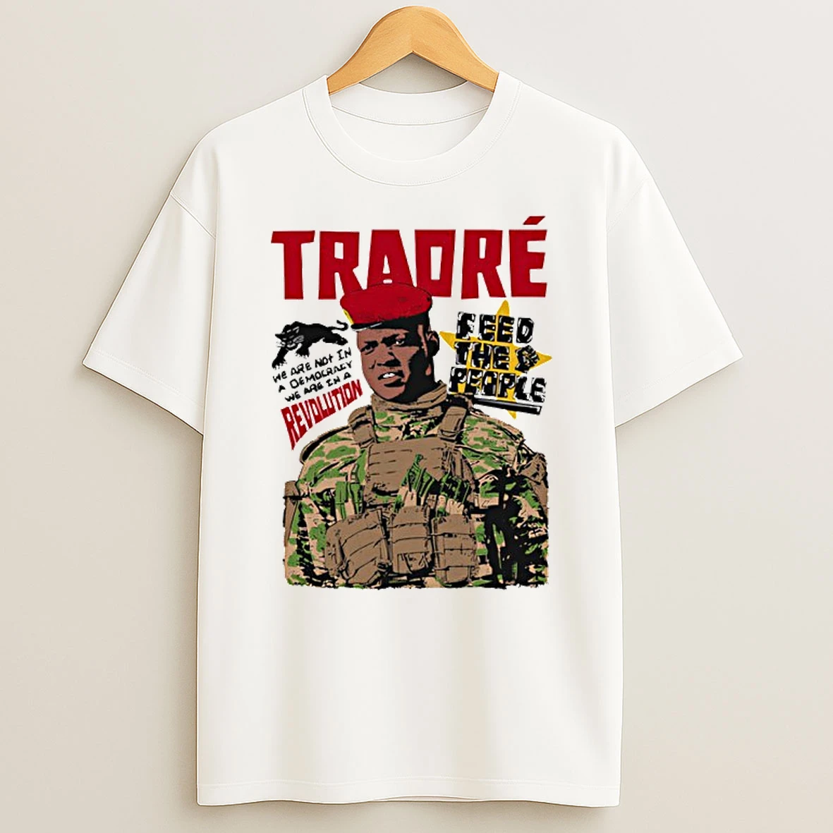 Traore Feed The People President T Shirt