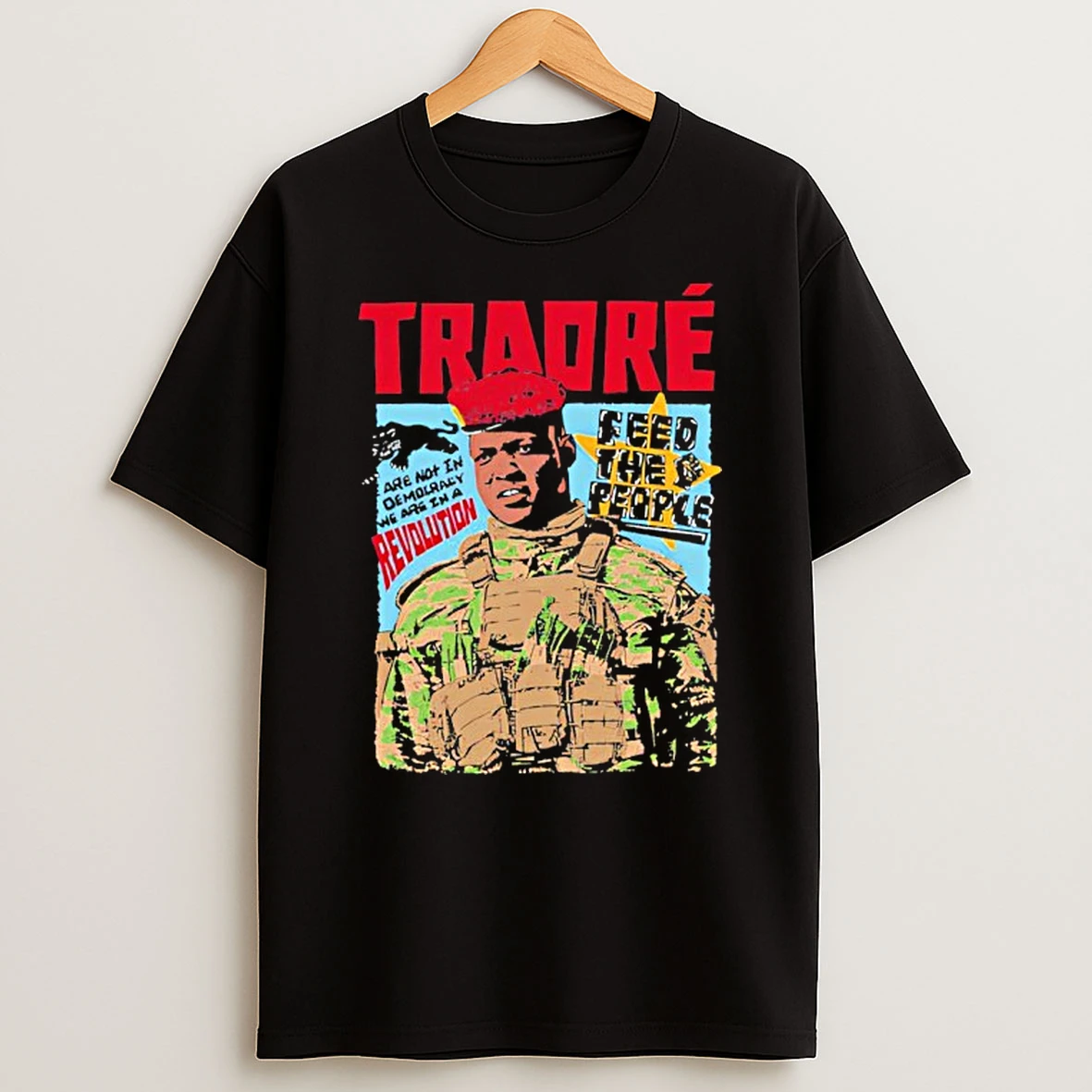 Traore Feed The People T Shirt