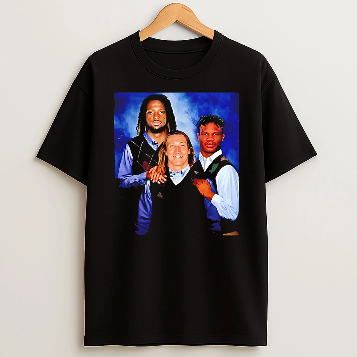 Travis Hunter Trevor Lawrence Brian Thomas Jr Step Brothers Jacksonville Jaguars T Shirt