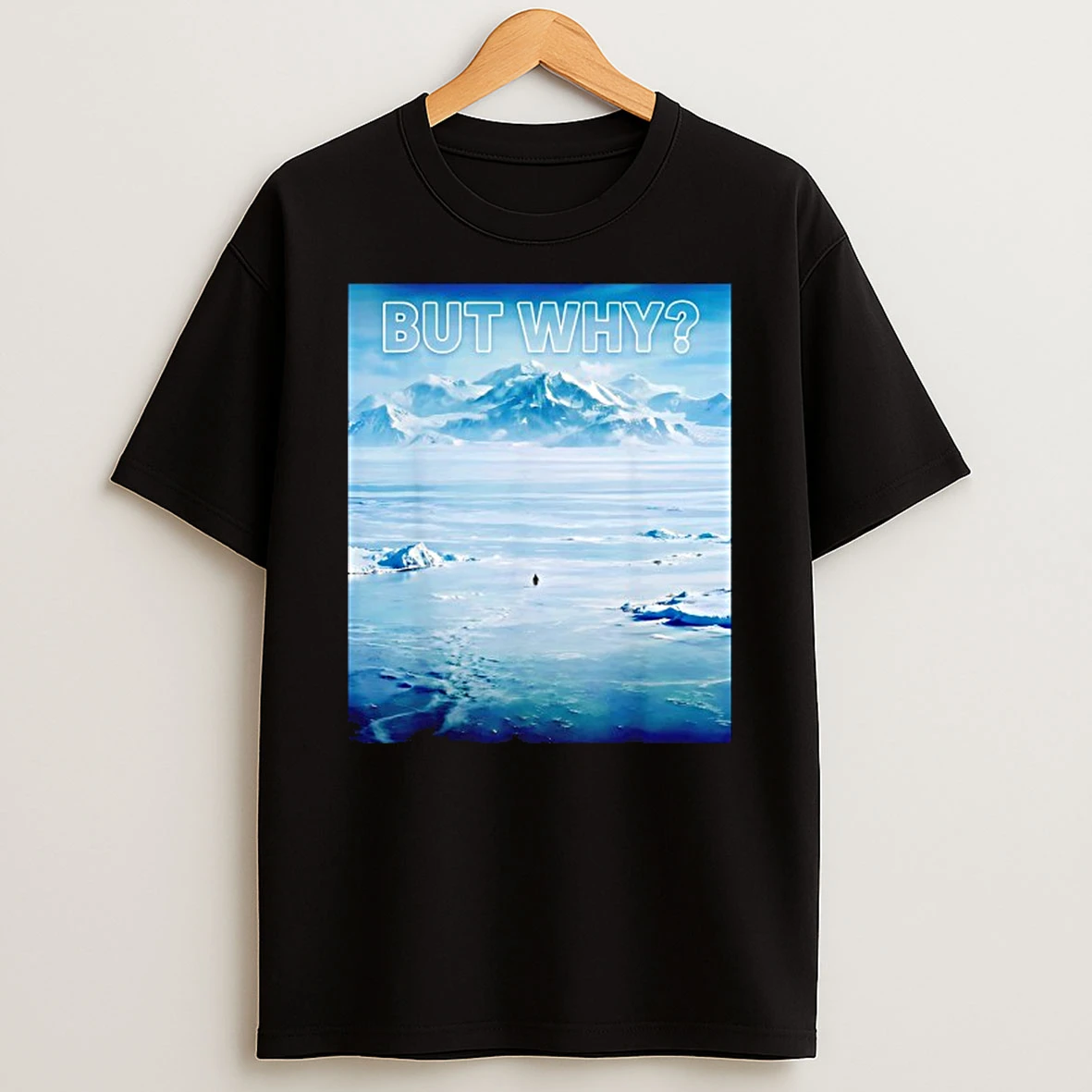 Trendy Nihilist Penguin But Why T Shirt