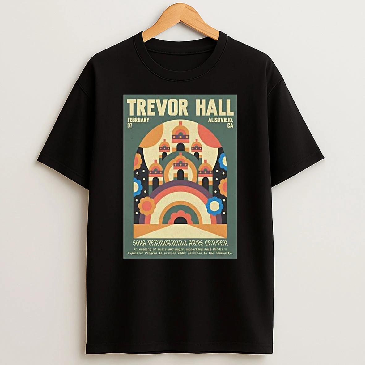 Trevor Hall Tour Aliso Viejo Ca On Feb 7 2026 T Shirt