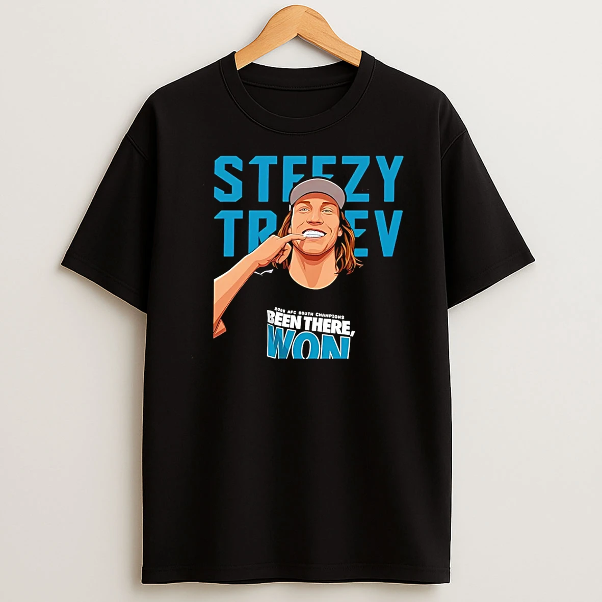 Trevor Lawrence Jacksonville Jaguars Steezy Trev Graphic T Shirt