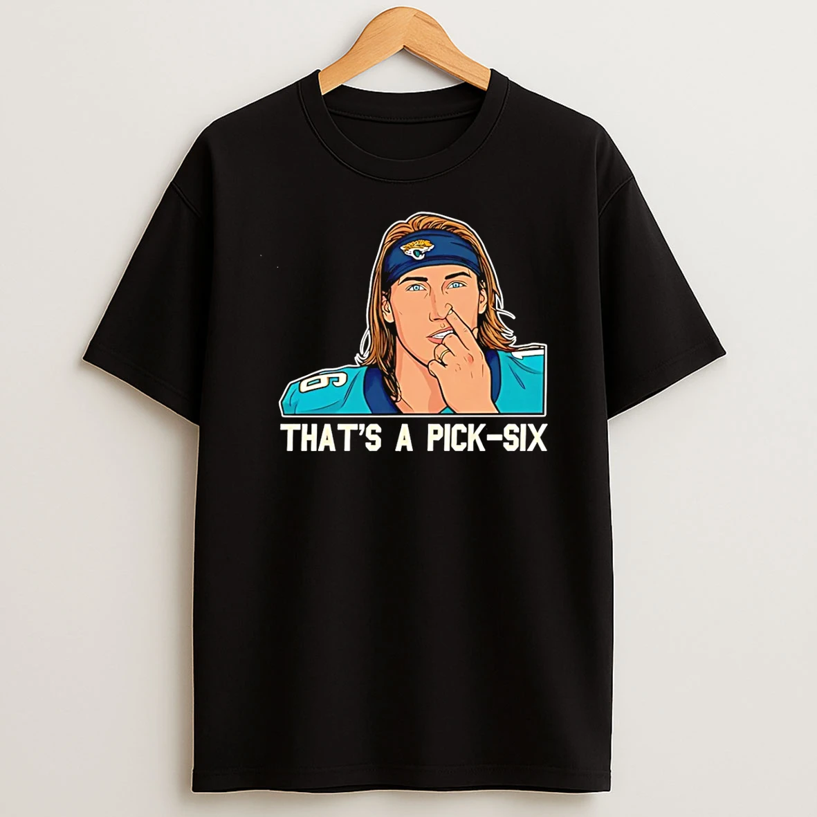 Trevor Lawrence Jacksonville Jaguars Thats A Pick Six T Shirt
