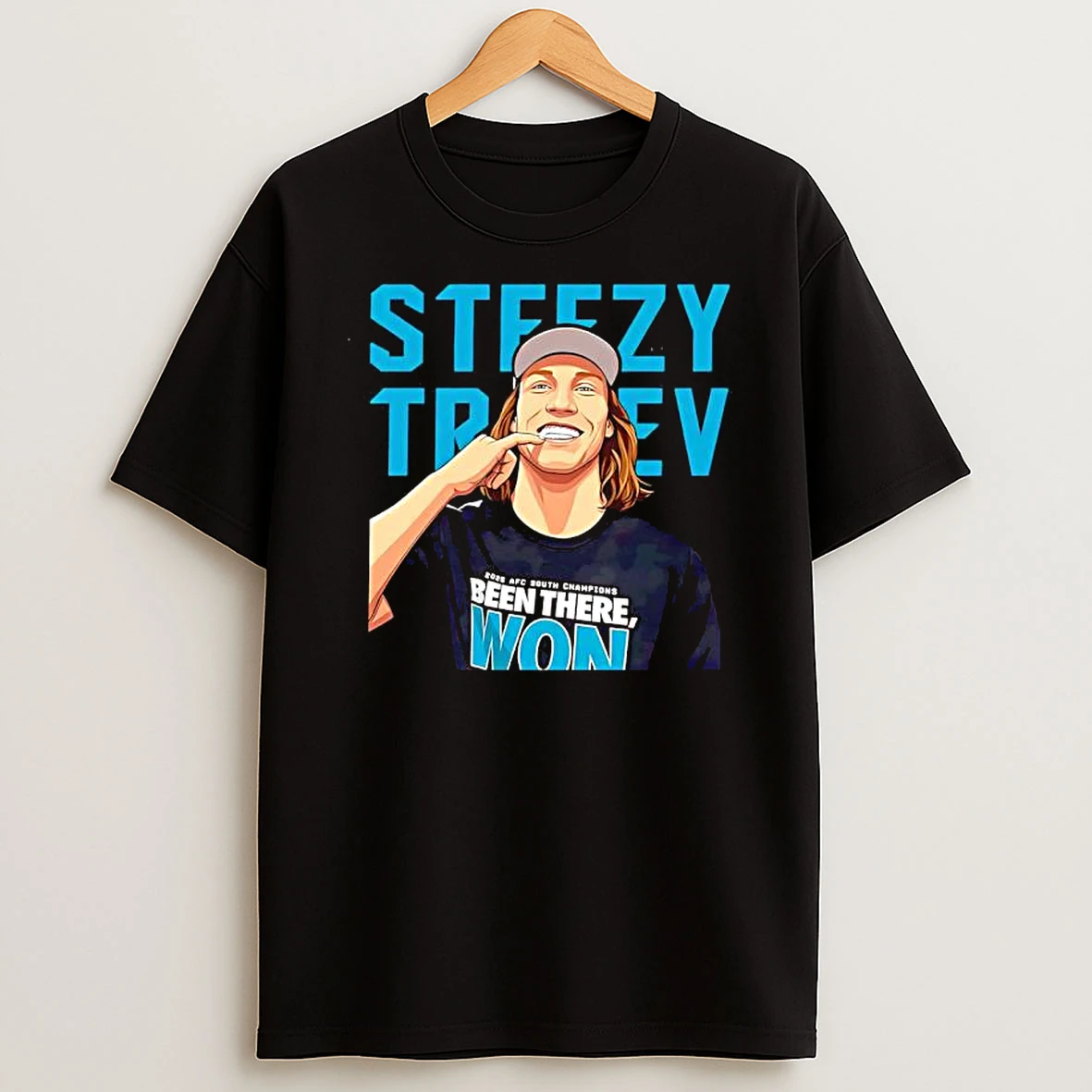 Trevor Lawrence Steezy Trev Jacksonville Jaguars Player Been There Won Teeth Grillz T Shirt