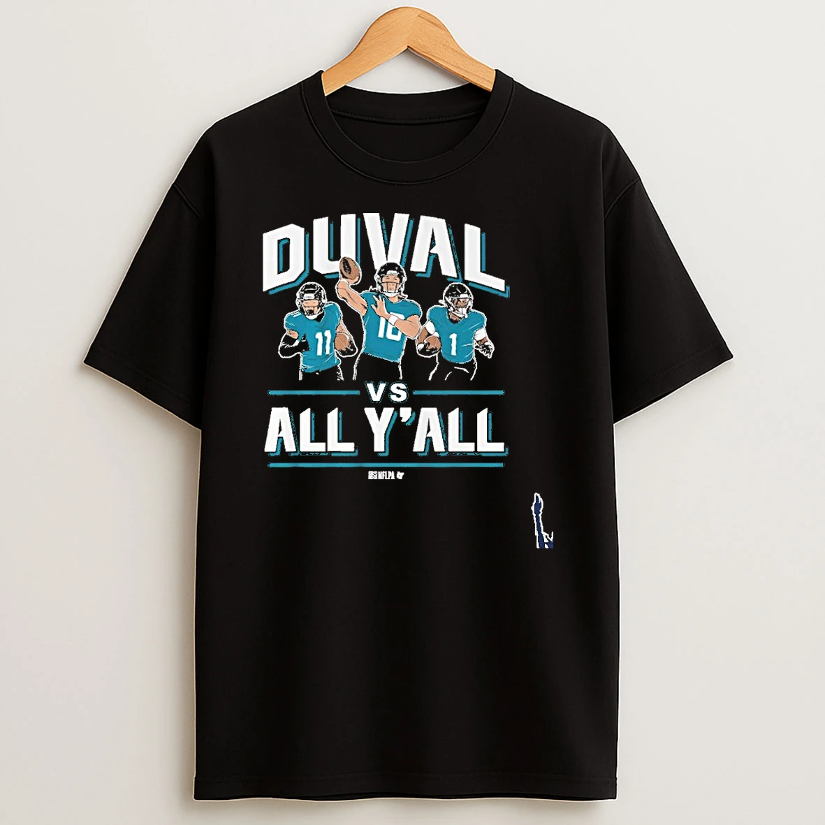 Trevor Lawrence Travis Etienne Parker Washington Duval Vs All Yall T Shirt