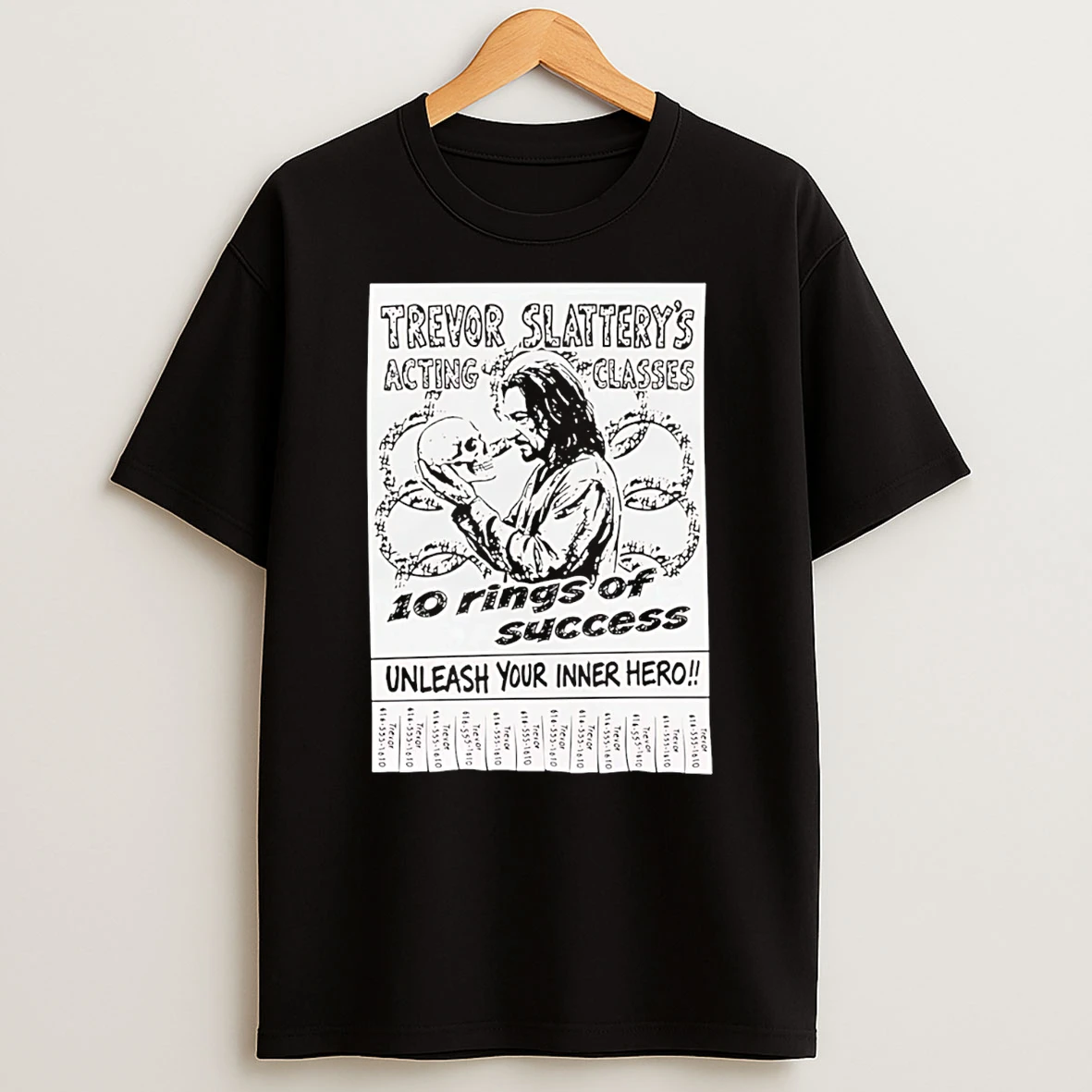 Trevor Slatterys Acting Classes 10 Rings Of Success T Shirt