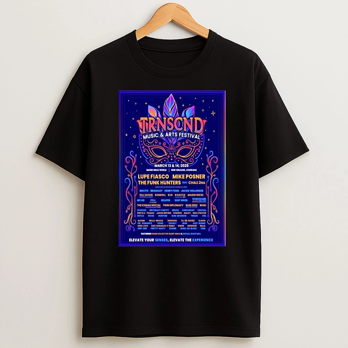 Trnscnd Mar 13 14 2026 New Orleans Louisiana T Shirt