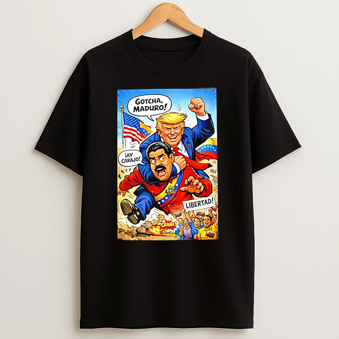 Trump Announces Successful Operation To Capture Venezuelan Leader Maduro T Shirt