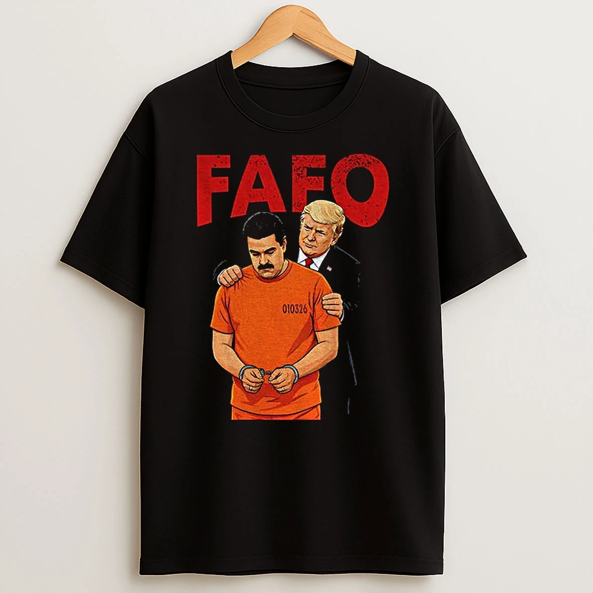 Trump Capturing Nicolas Maduro Fafo T Shirt