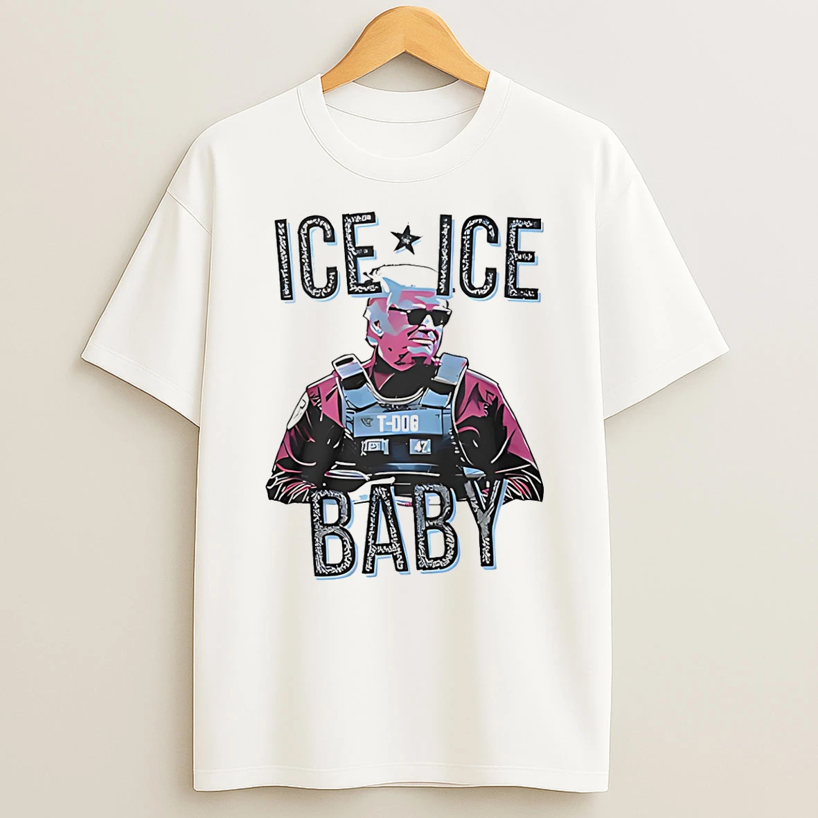 Trump Ice Ice Baby Funny T Shirt