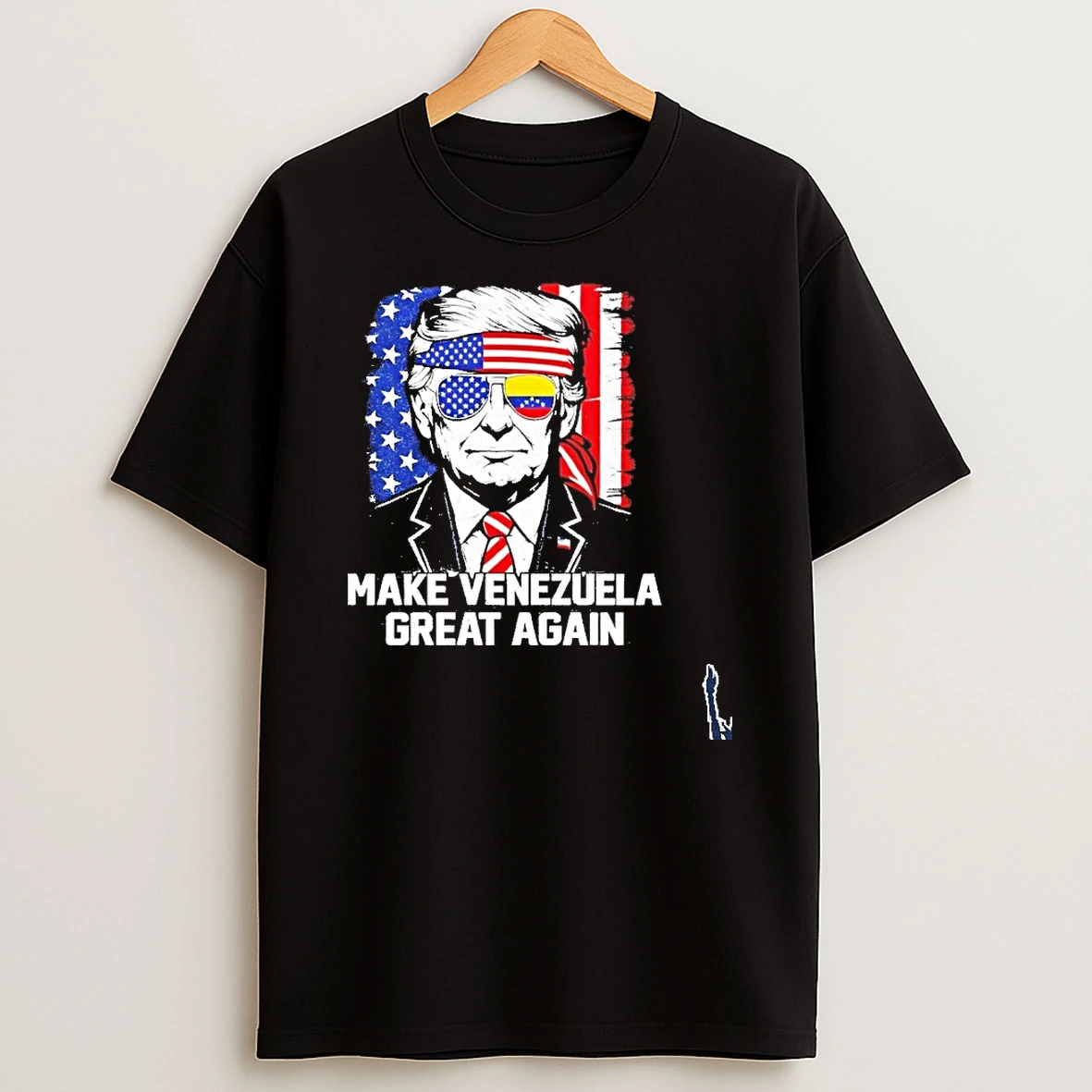 Trump Make Venezuela Great Again Flag T Shirt