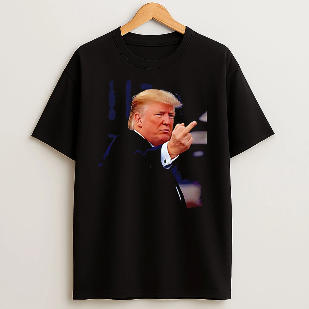 Trump Middle Finger To All The Trump Haters Graphic T Shirt
