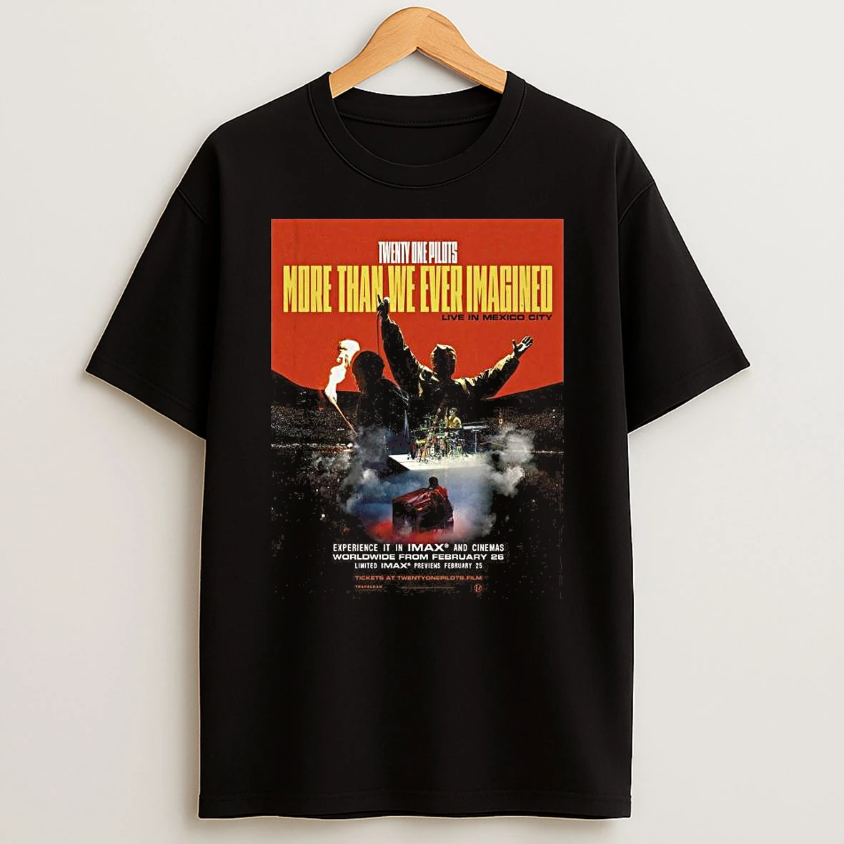 Twenty One Pilots More Than We Ever Imagined Live In Mexico City Experience In Imax And Cinemas On Feb 26 2026 T Shirt
